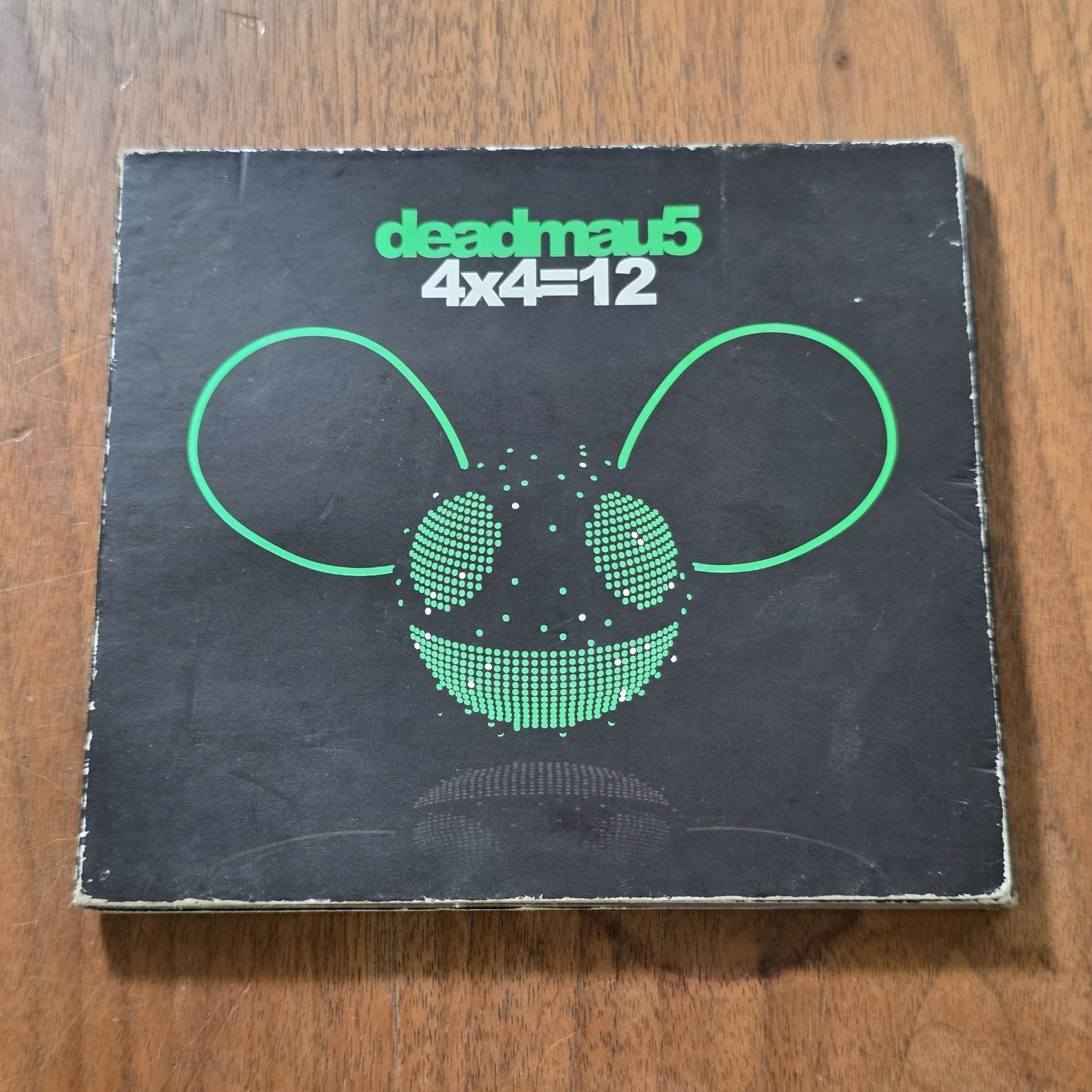 Deadmau5 - 4x4=12 CD Album 2010 EDM Digipak Rare HTF Deadmau5 - 4x4=12 CD Album 2010 EDM Digipak Rare HTF