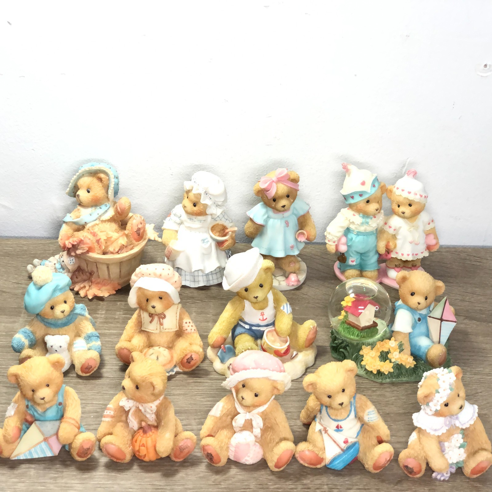 Cherished Teddies Enesco Priscilla Hillman Lot 13 Bear Figurines Figures Vintage
