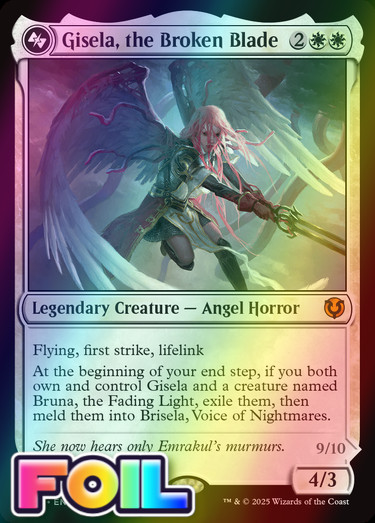 x1 Gisela, the Broken Blade INR MTG 24 FOIL MYTHIC M/NM 1x x1 Gisela, the Broken Blade INR MTG 24 FOIL MYTHIC M/NM 1x
