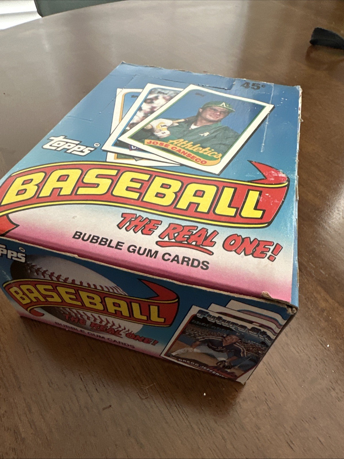 1989 Topps Baseball Box Wax Packs 36 Packs Per Box Vintage Nostalgia Retro Kids 1989 Topps Baseball Box Wax Packs 36 Packs Per Box Vintage Nostalgia Retro Kids