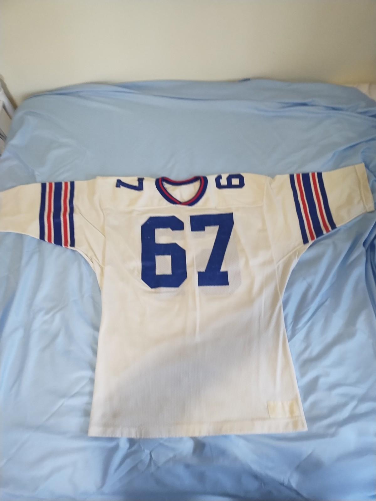 Vintage 1960s-70's Football Jersey Russell #67 Made in USA Alliance Aviators OH Vintage 1960s-70's Football Jersey Russell #67 Made in USA Alliance Aviators OH