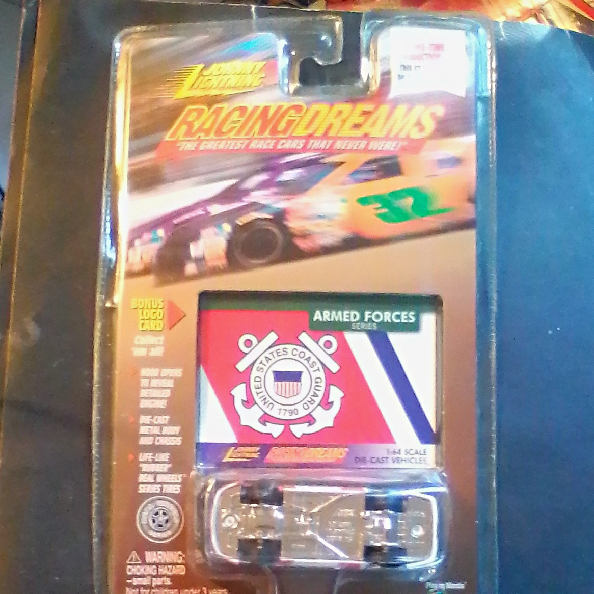 Johnny Lightning Racing Dreams US Coast Guard 1:64 Corvette Unopened Johnny Lightning Racing Dreams US Coast Guard 1:64 Corvette Unopened