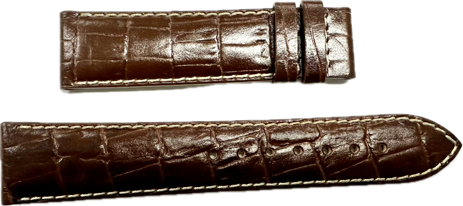 Certina 1888 Watch Band 19 mm x 18 mm Brown Genuine New