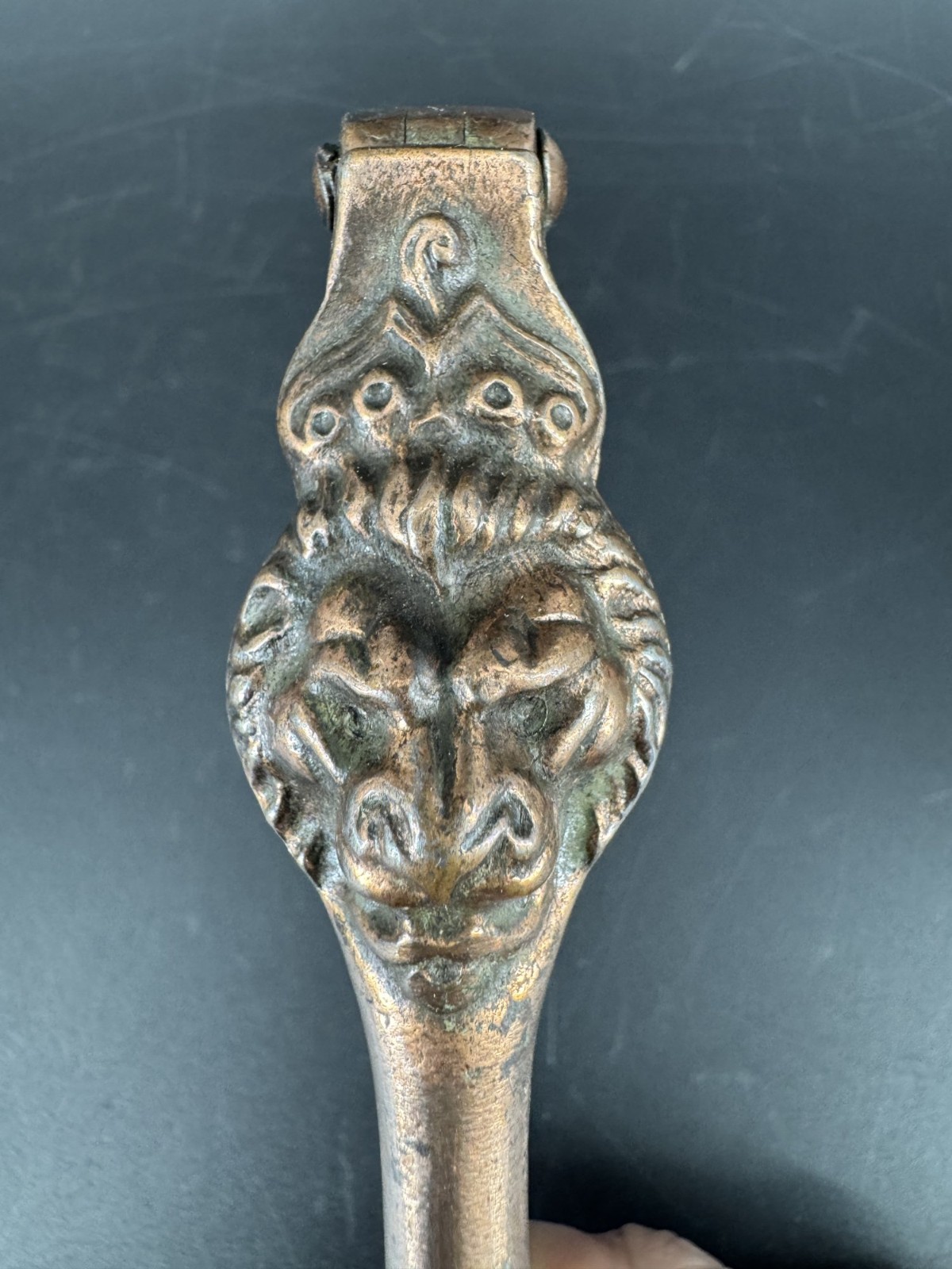 Vintage Lilium Brass Lion Head Nutcracker Ornate European Antique Kitchen Tool Vintage Lilium Brass Lion Head Nutcracker Ornate European Antique Kitchen Tool