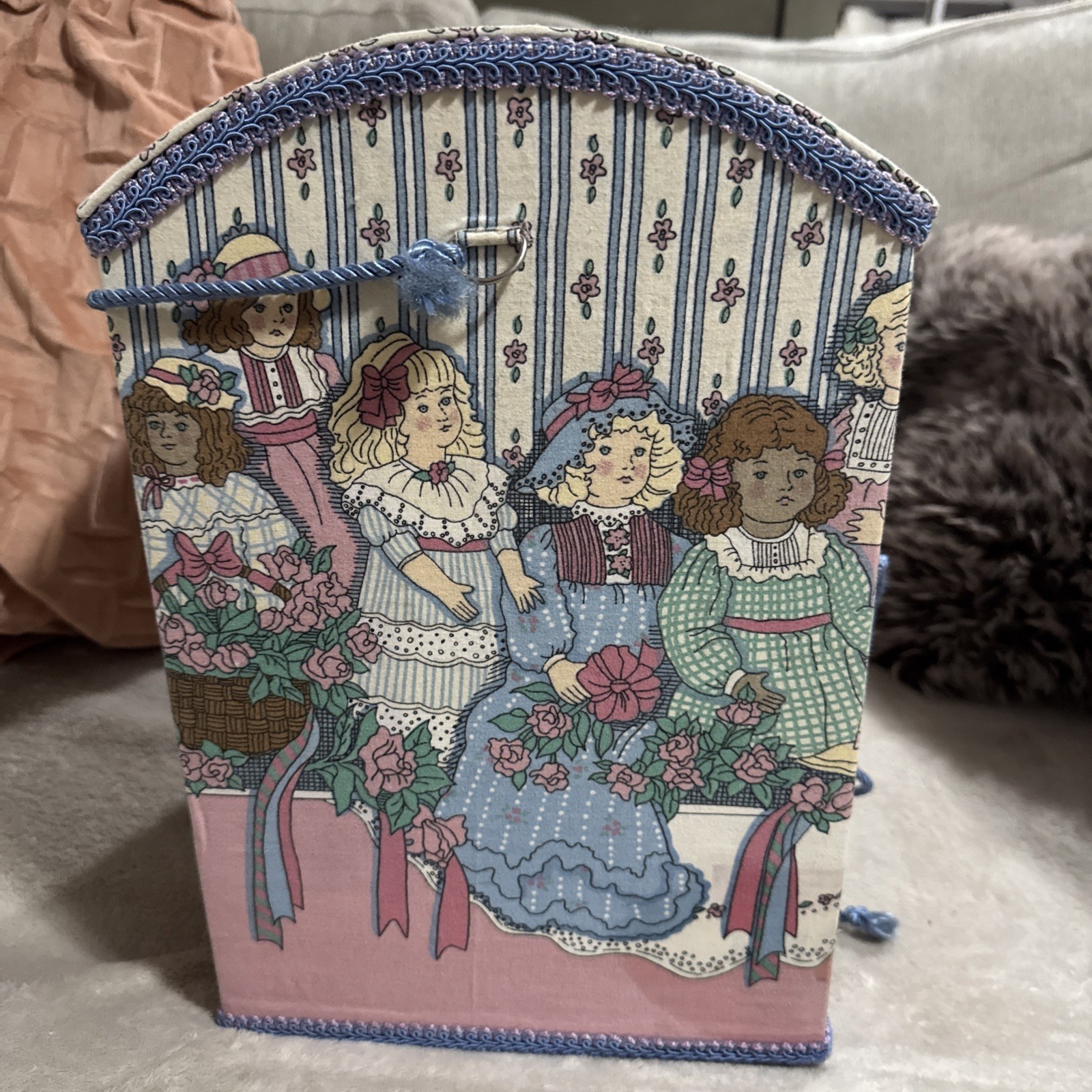 Artisan Doll Wardrobe By Dolores Rawding Rare Custom Piece By her