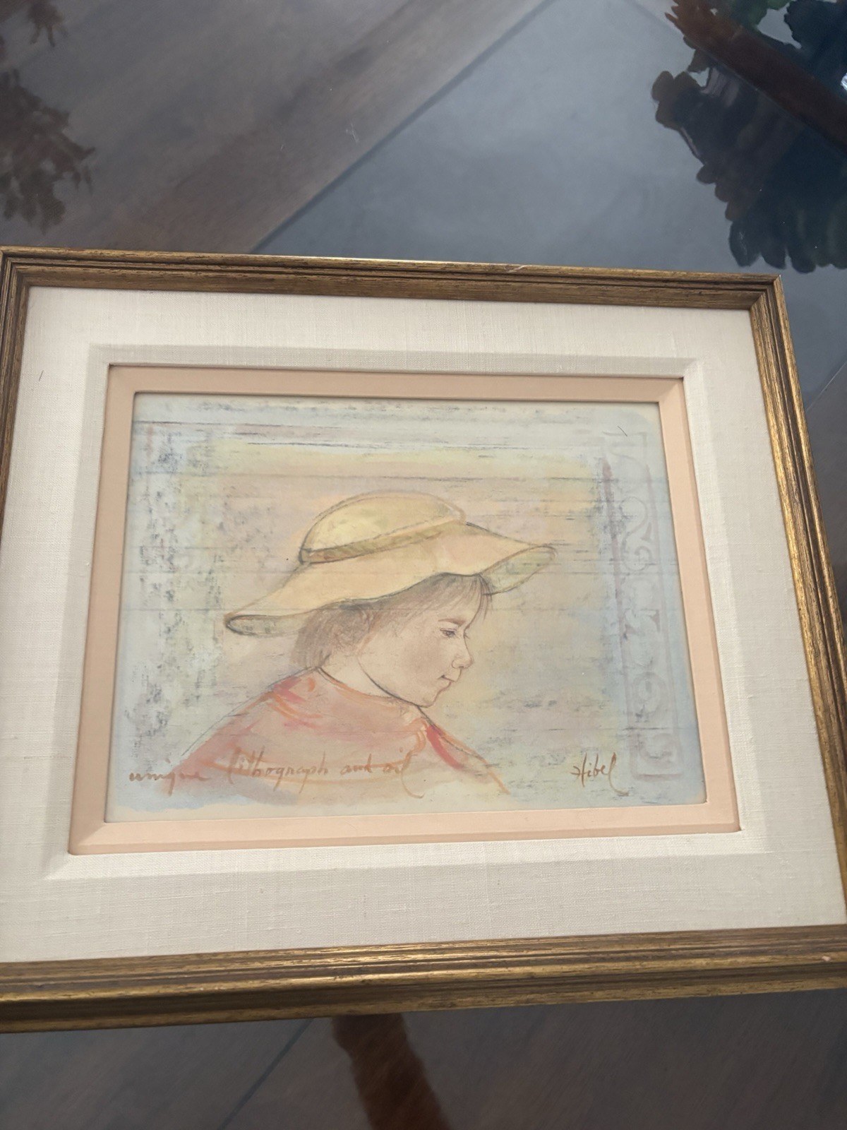VTG EDNA HIBEL Hand-Painted 