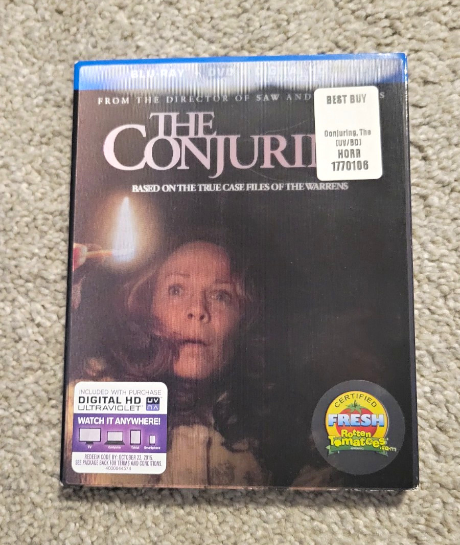New Line Cinema The Conjuring Blu-ray w/ Digital HD + Ultraviolet R 112 min