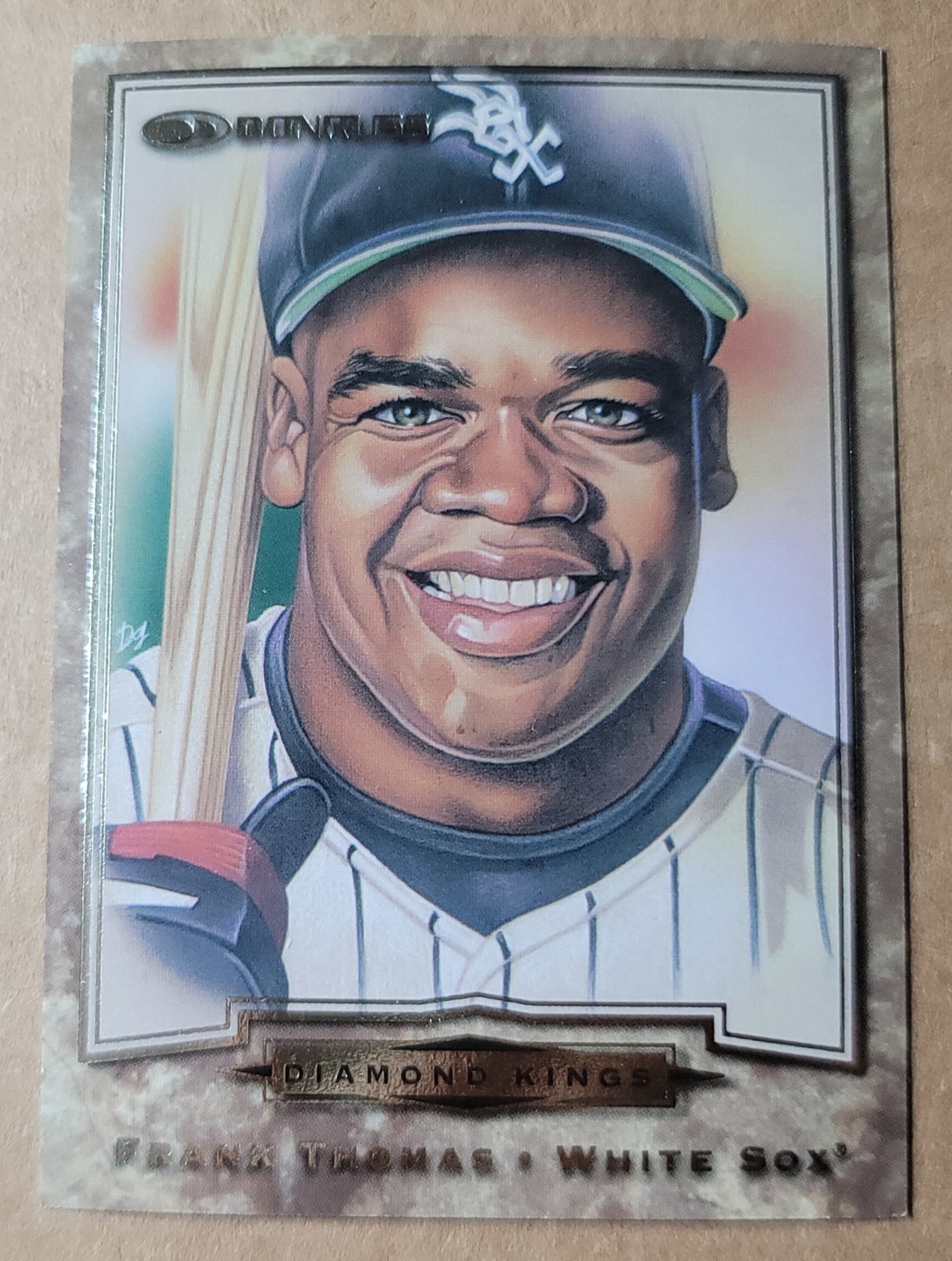 1997 Donruss Diamond Kings Frank Thomas #18 of 20 03185/10000 1997 Donruss Diamond Kings Frank Thomas #18 of 20 03185/10000