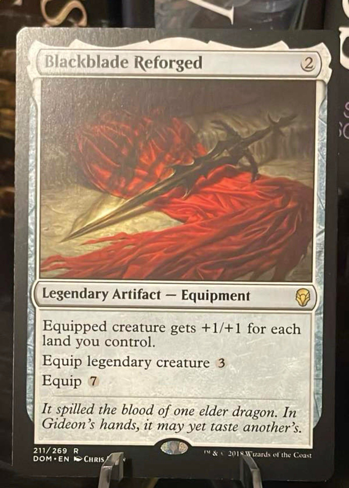 Magic: The Gathering Blackblade Reforged Dominaria Rare 211/269 Regular English Magic: The Gathering Blackblade Reforged Dominaria Rare 211/269 Regular English