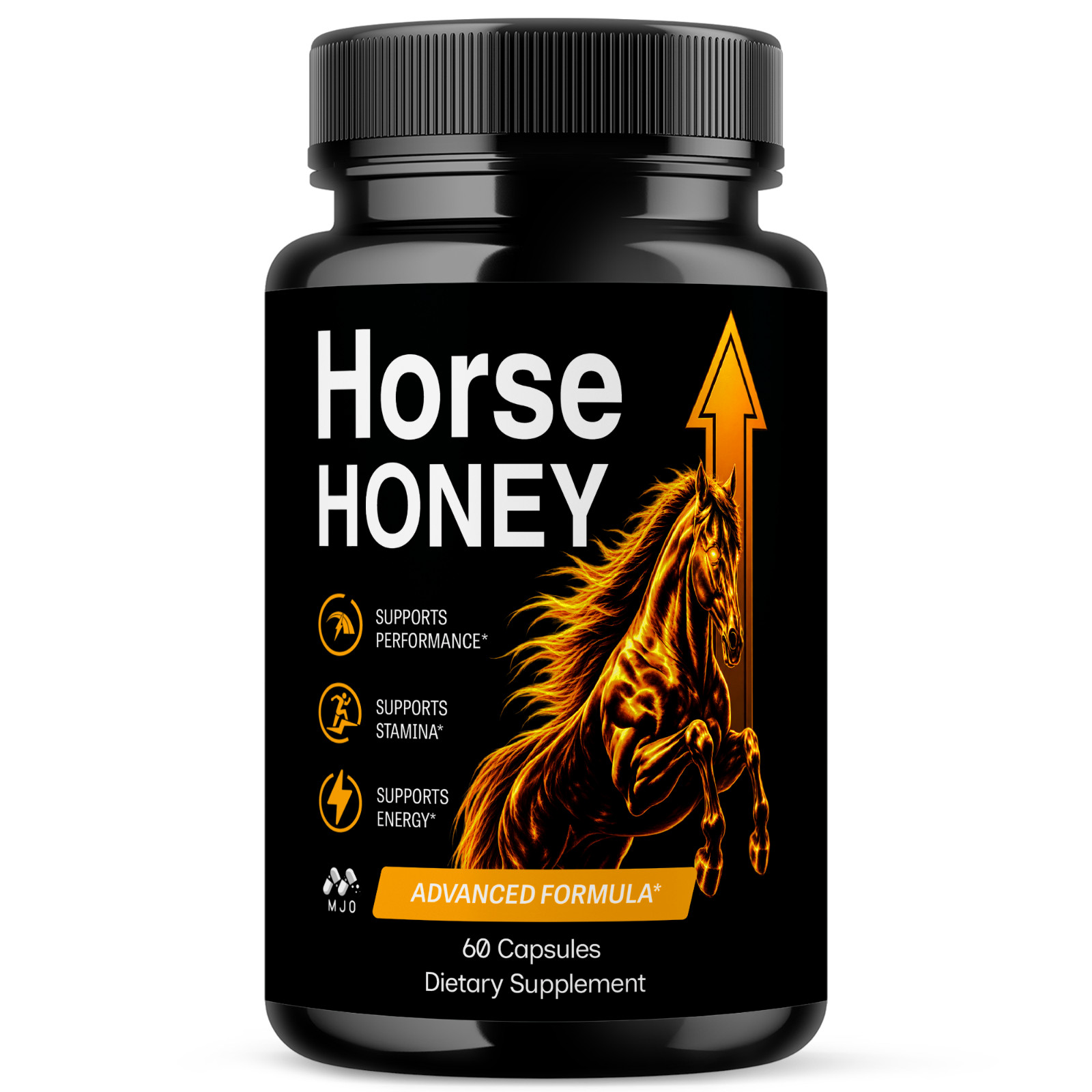 Horse Honey Advanced Male Health & Performance Support Supplement 60 Capsules