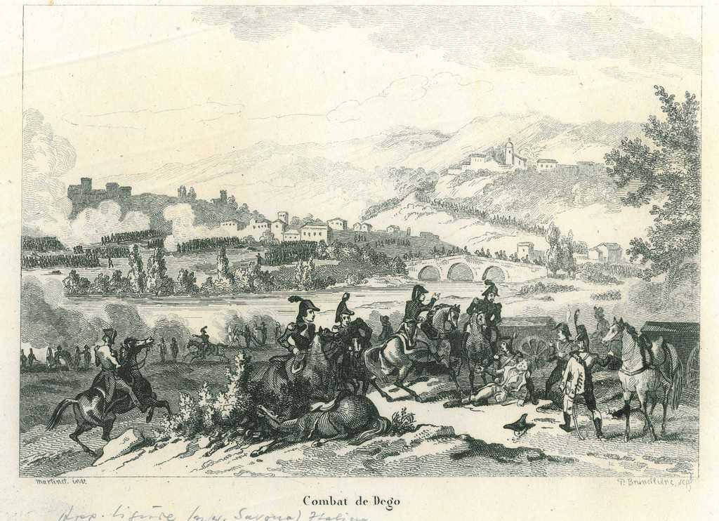 Historical print of Dego Historical print of Dego