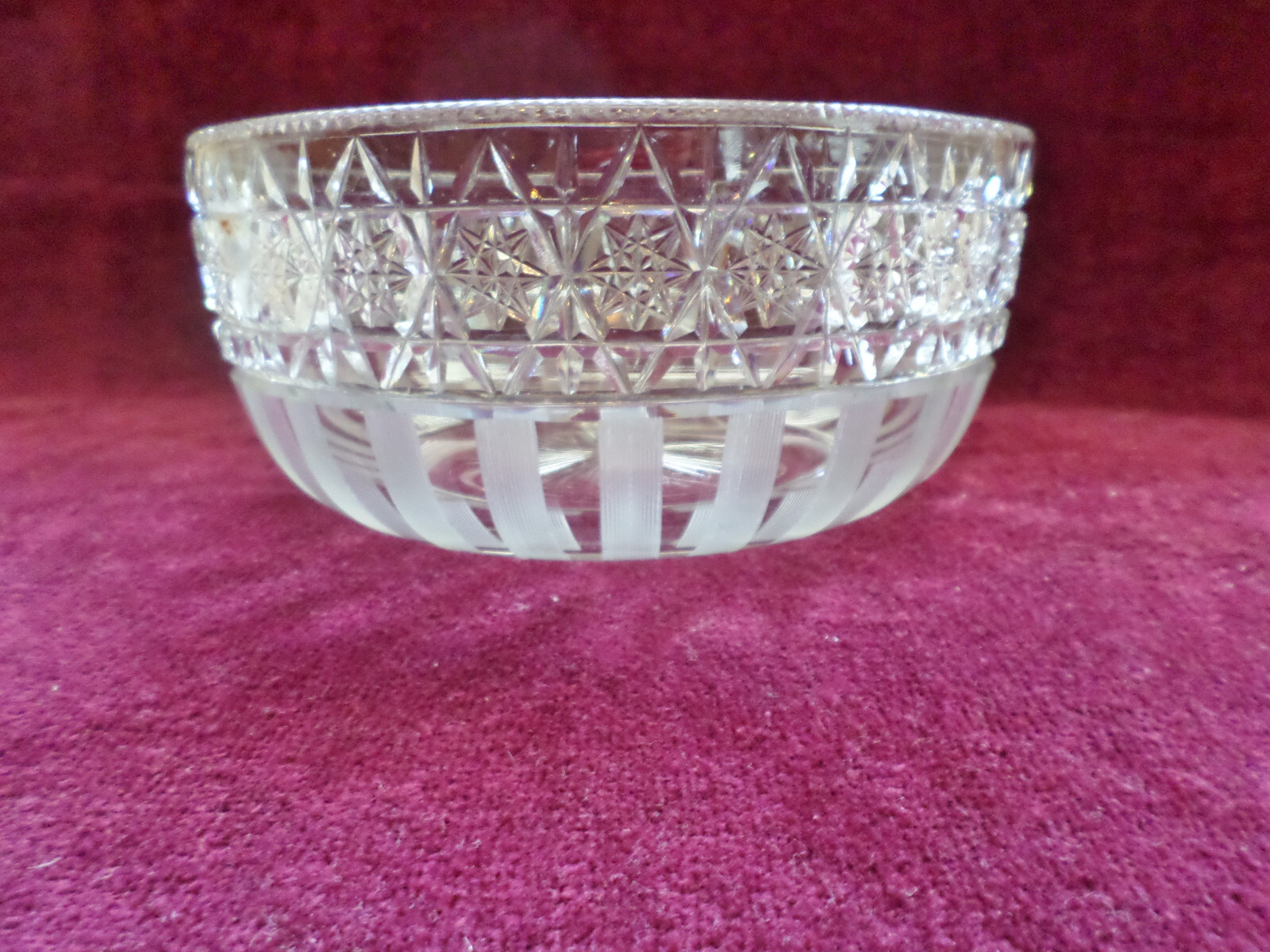 SUPERB Antique Signed Hawkes ABP Cut Glass 8\ SUPERB Antique Signed Hawkes ABP Cut Glass 8\