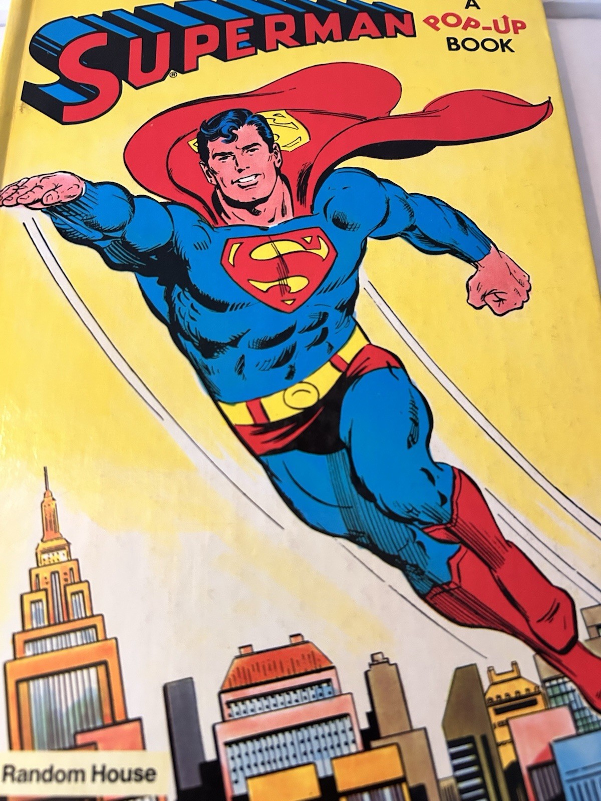 Vintage 1979 Superman Pop-Up Book DC Comics Super Man Random House Vintage 1979 Superman Pop-Up Book DC Comics Super Man Random House