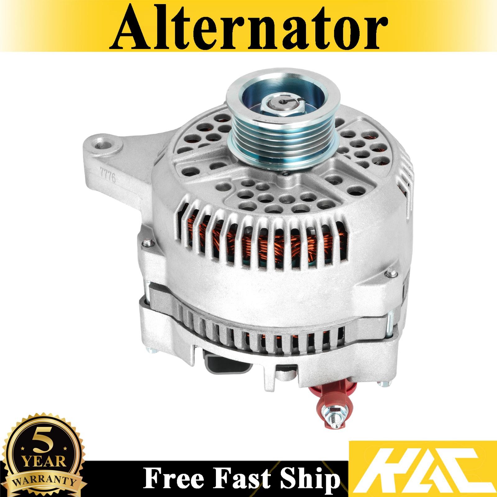 130A 7776N Alternator For 2002-2003 Ford F-150 5.4L 2003 4.6L 2004 F-250 5.4L
