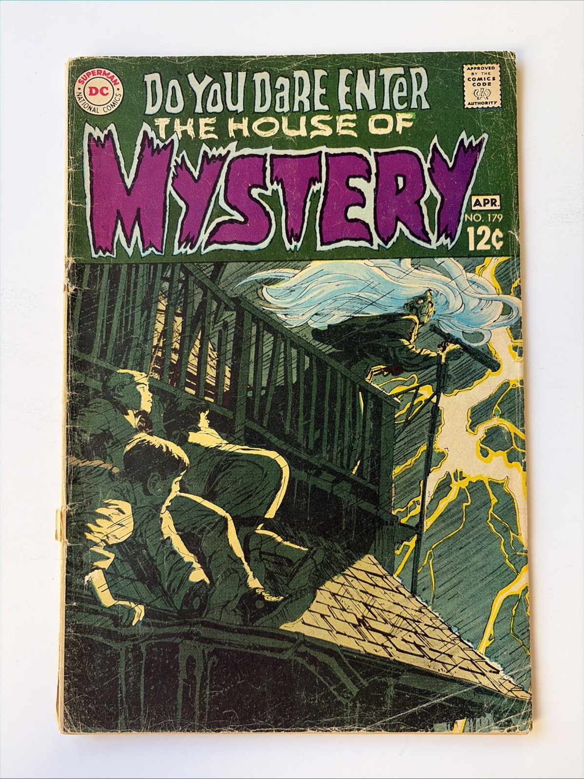 👻HOUSE OF MYSTERY #179 (1st APPEARANCE CAIN) SCARCE/ 1969