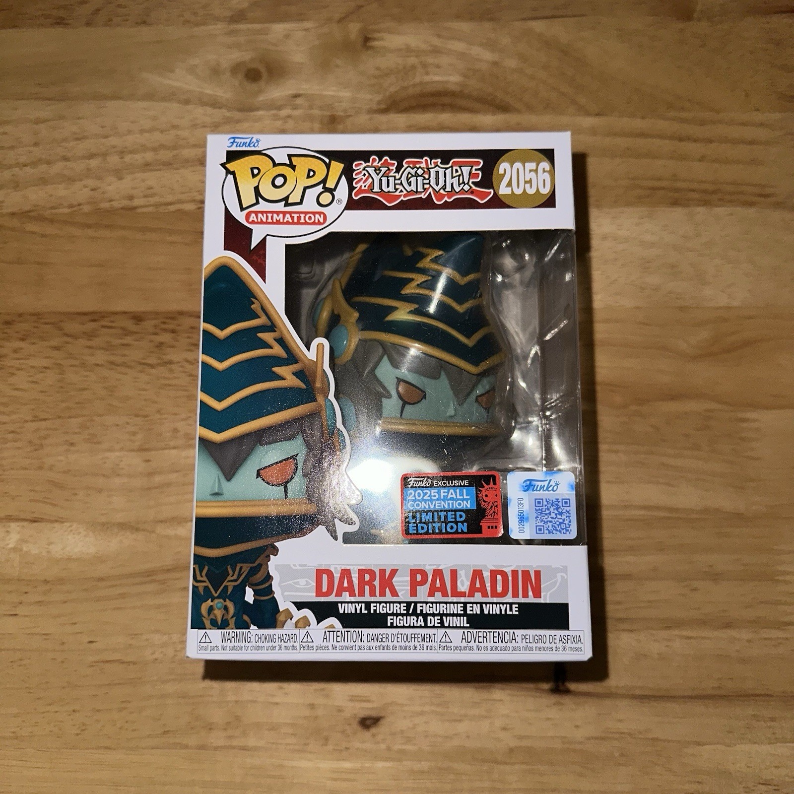 Funko Pop Yu-Gi-Oh 2056 Dark Paladin 2025 Fall Convention Vinyl Figure Funko Pop Yu-Gi-Oh 2056 Dark Paladin 2025 Fall Convention Vinyl Figure