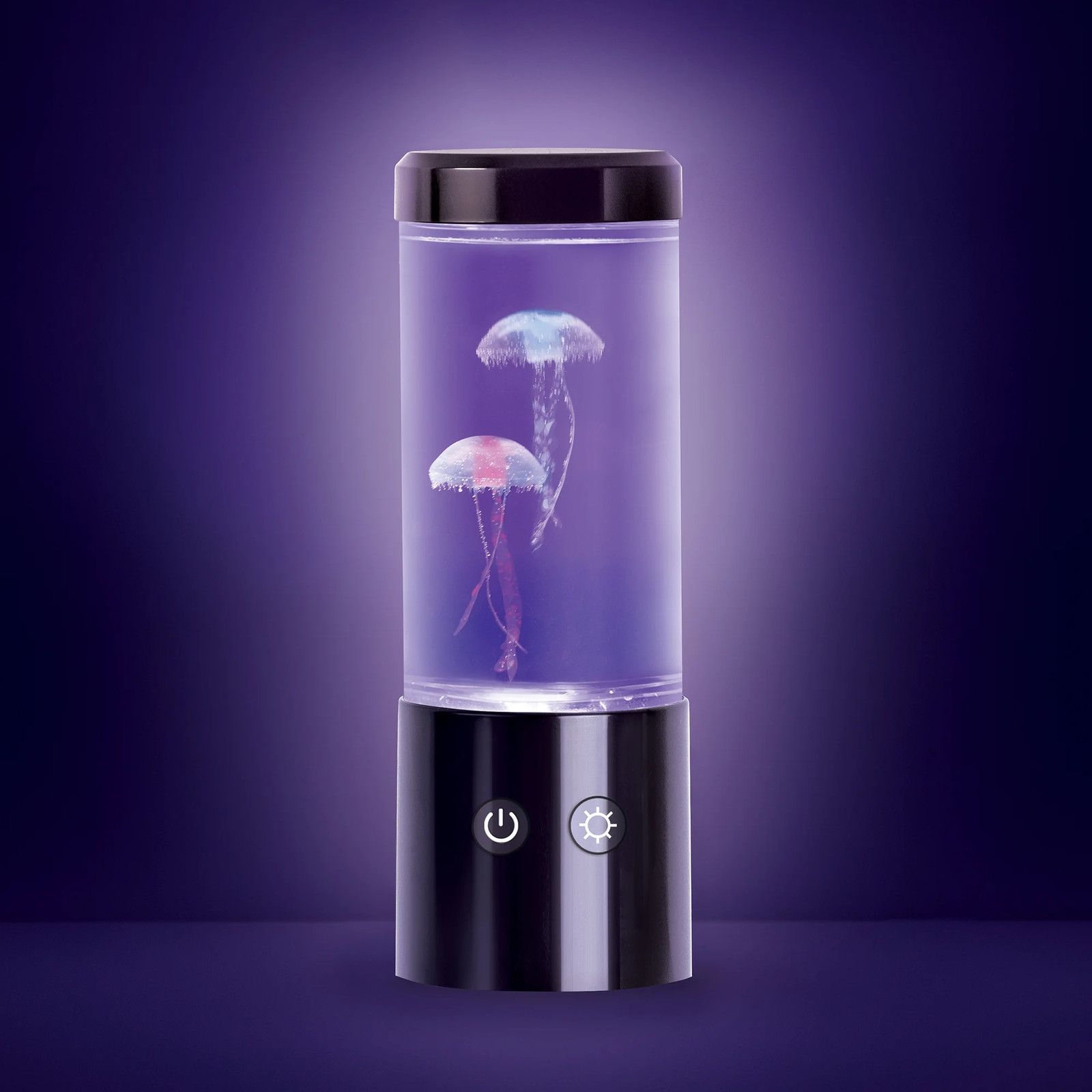 Merkury Innovations MI-ML075-999W Jellyfish Lamp Motion & Multicolor Leds , 9\'\'