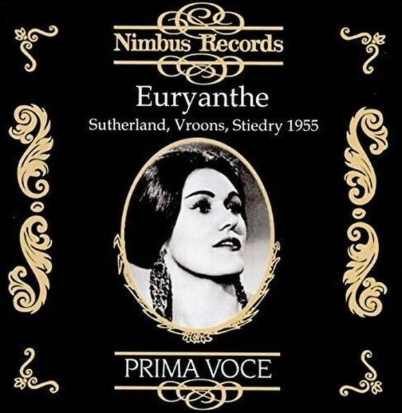 Weber: Euryanthe (1955) by Joan Sutherland, Fritz Stiedry, Frans Vroons - CD