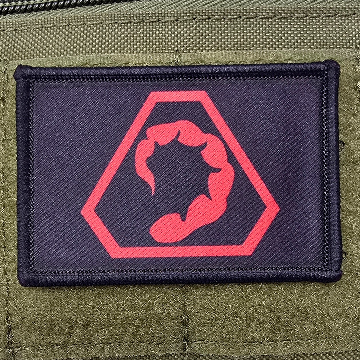Brotherhood Of Nod Patch Moral Tactical Meme Military Flag Hook & Loop 3x2