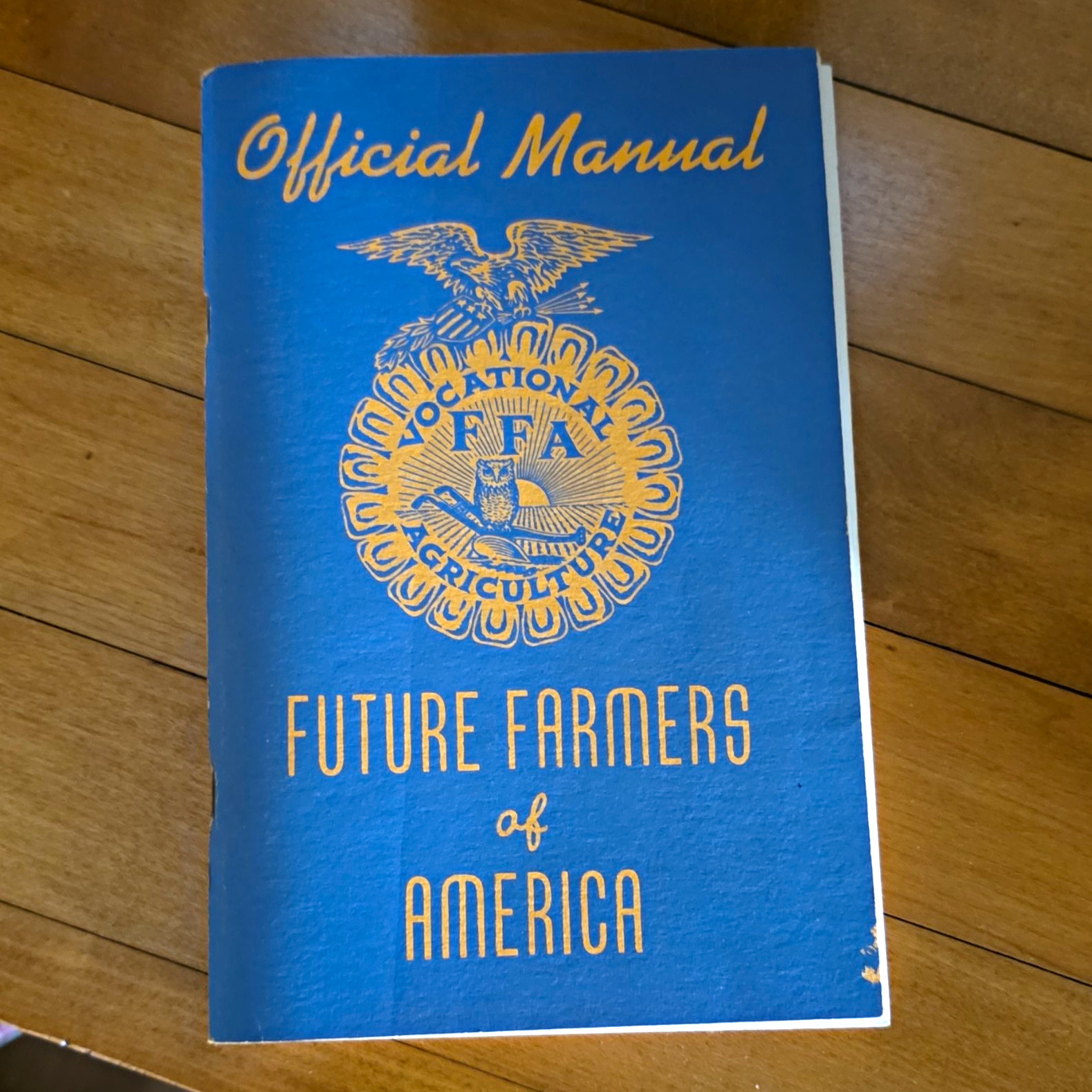 Future Farmers of America (FFA) Official Manual Agriculture Booklet 1958 Future Farmers of America (FFA) Official Manual Agriculture Booklet 1958