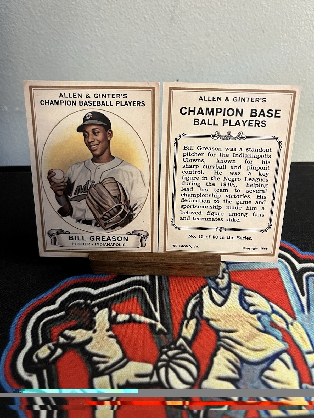 Bill Greason Art Card For TTM Bill Greason Art Card For TTM