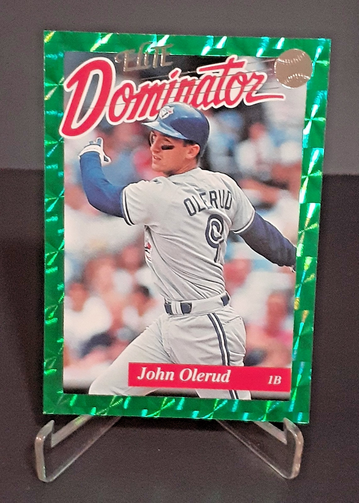JOHN OLERUD 1993 Donruss Elite Dominator #9 Toronto Blue Jays /5000