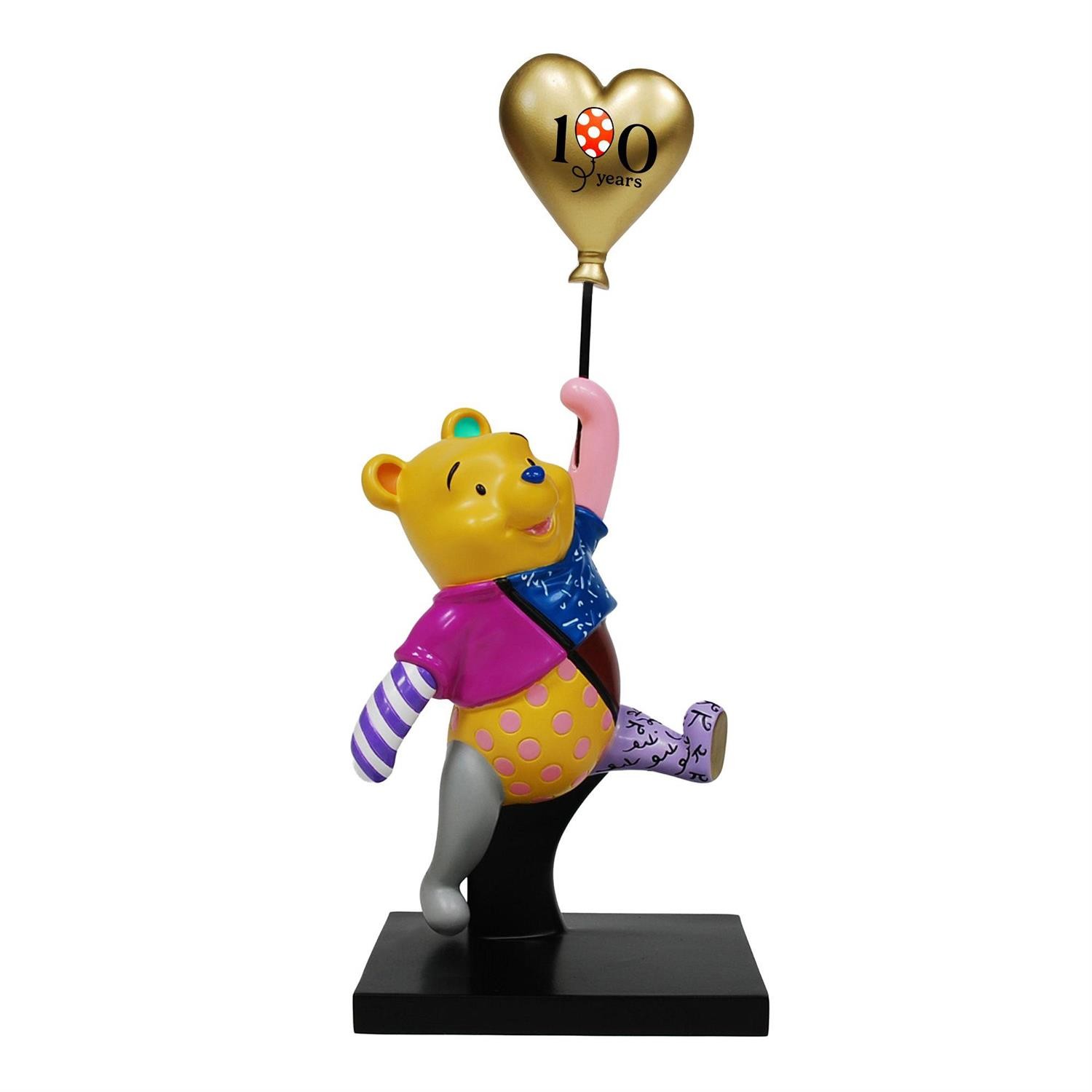 PRE-ORDER Winnie The Pooh 100 Anniversary By: Romero Britto *SHIPS 9/2026* NEW