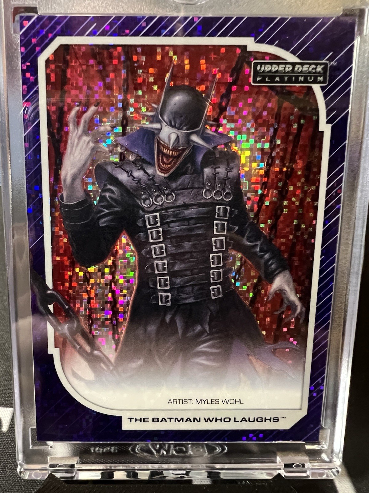 2026 DC Platinum - The Batman Who Laughs #4 - Purple Pixels 10/35 Color Match 2026 DC Platinum - The Batman Who Laughs #4 - Purple Pixels 10/35 Color Match