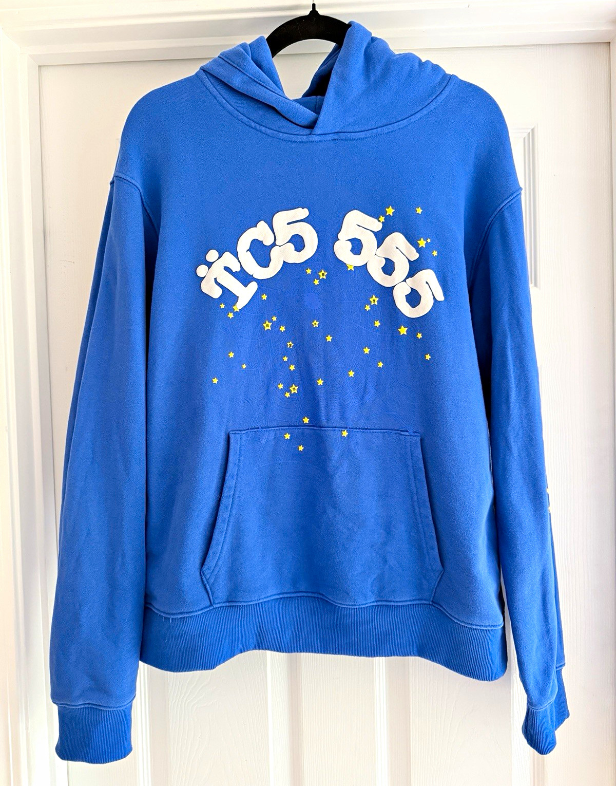 RARE Sp5der Sp5der Young Thug TC5 Terrence Clarke Tribute Hoodie Mens Large