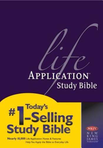 Life Application Study Bible NKJV - Hardcover By Tyndale - GOOD