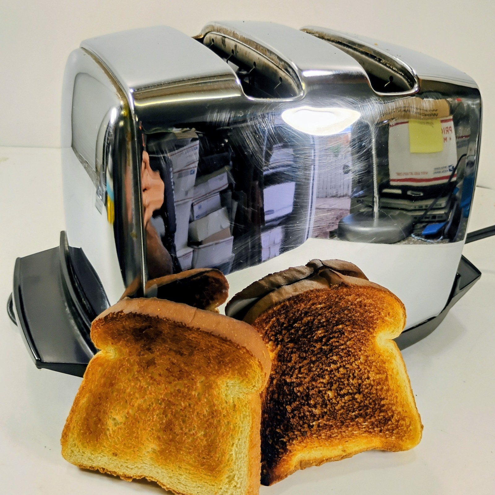 VTG Sunbeam Auto Drop Chrome Toaster 2 Slice 20-3 AG Clean Working/tested VTG Sunbeam Auto Drop Chrome Toaster 2 Slice 20-3 AG Clean Working/tested