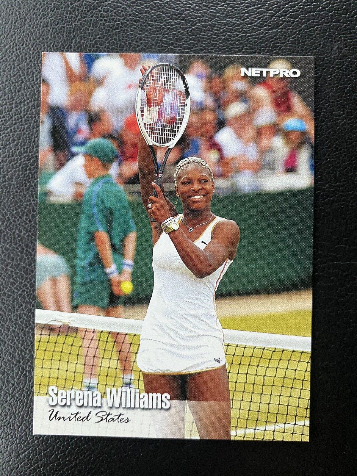 2003 NetPro SERENA WILLIAMS Rookie Card RC #100 GOAT Short Print 2003 NetPro SERENA WILLIAMS Rookie Card RC #100 GOAT Short Print