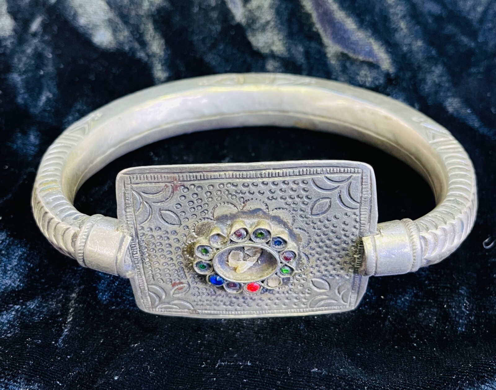 Genuine Antique Ancient Roman Bronze Bracelet Circa 100 AD - 300 AD