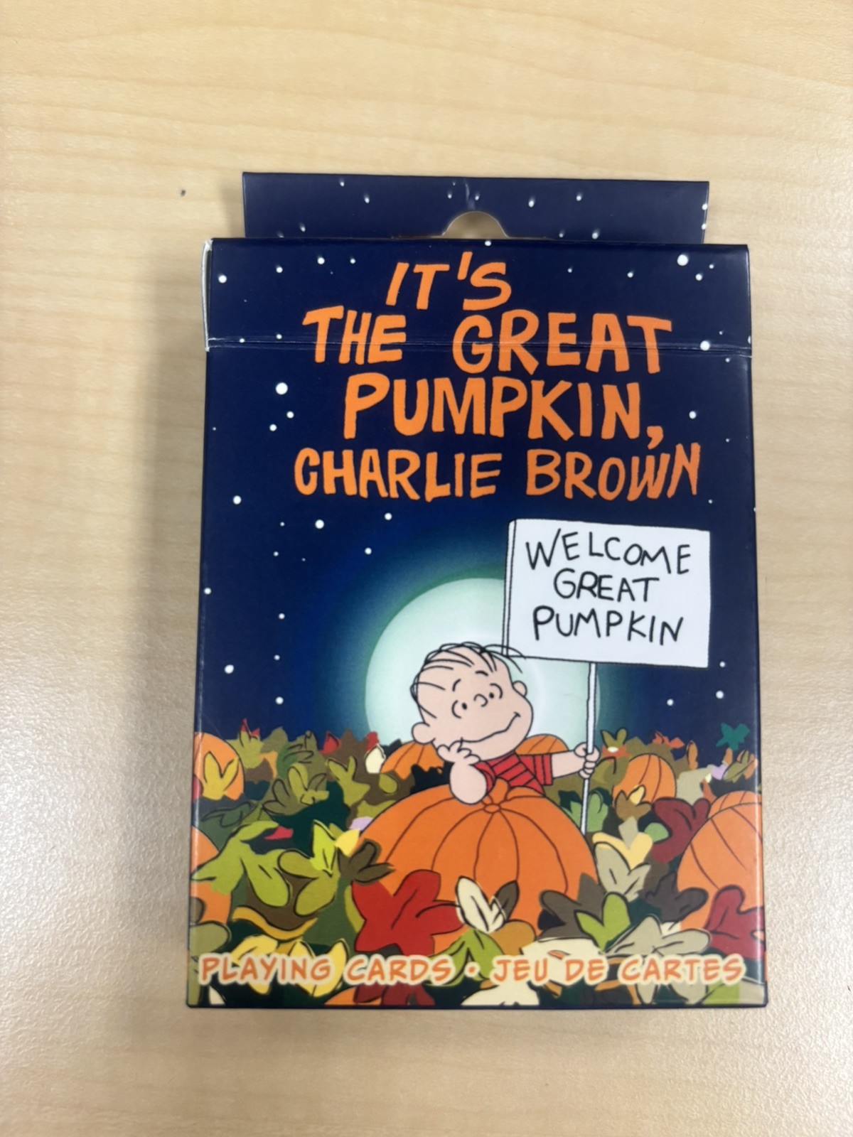 It`s The Great Pumpkin, Charlie Brown - Playing Cards-BRAND NEW It`s The Great Pumpkin, Charlie Brown - Playing Cards-BRAND NEW