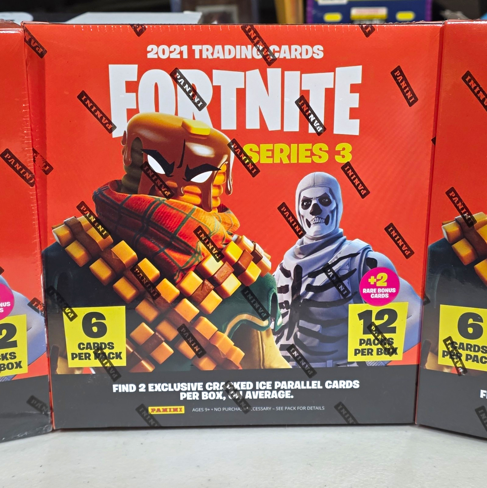 Panini 2021 Fortnite Series 3 Trading Card Box. 3 BOX LOT Panini 2021 Fortnite Series 3 Trading Card Box. 3 BOX LOT