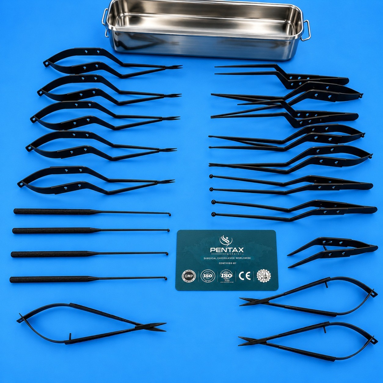 Kamiyama Micro neuro surgery instruments set 20 Pcs surgical instrument Kamiyama Micro neuro surgery instruments set 20 Pcs surgical instrument