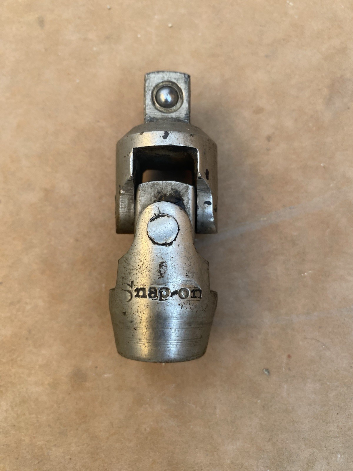 Vintage Antique Snap On Joint Swivel Adapter Socket 1/2” Drive