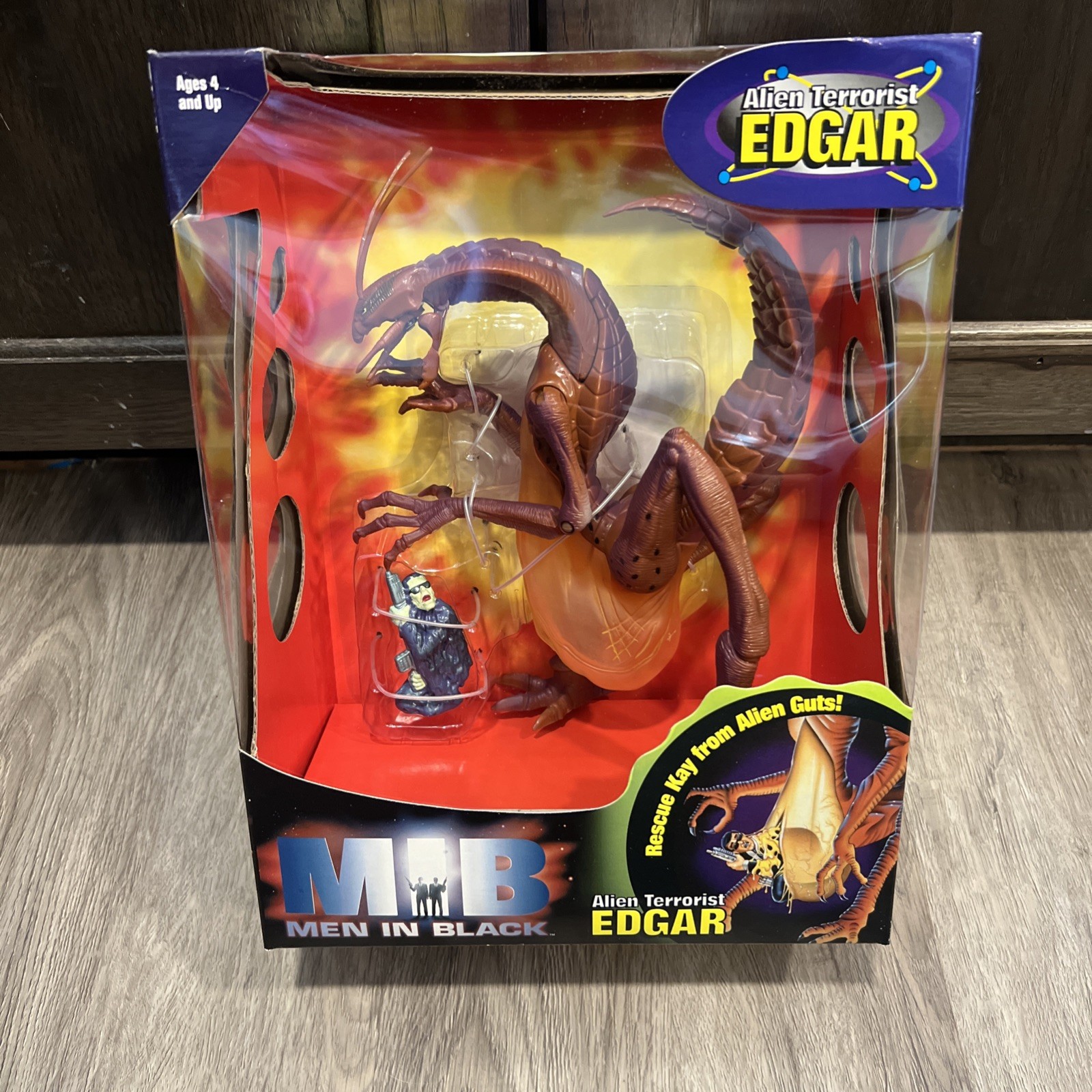 1997 Men In Black Alien Terrorist Edgar New Factory Sealed Box MIB 1997 Men In Black Alien Terrorist Edgar New Factory Sealed Box MIB