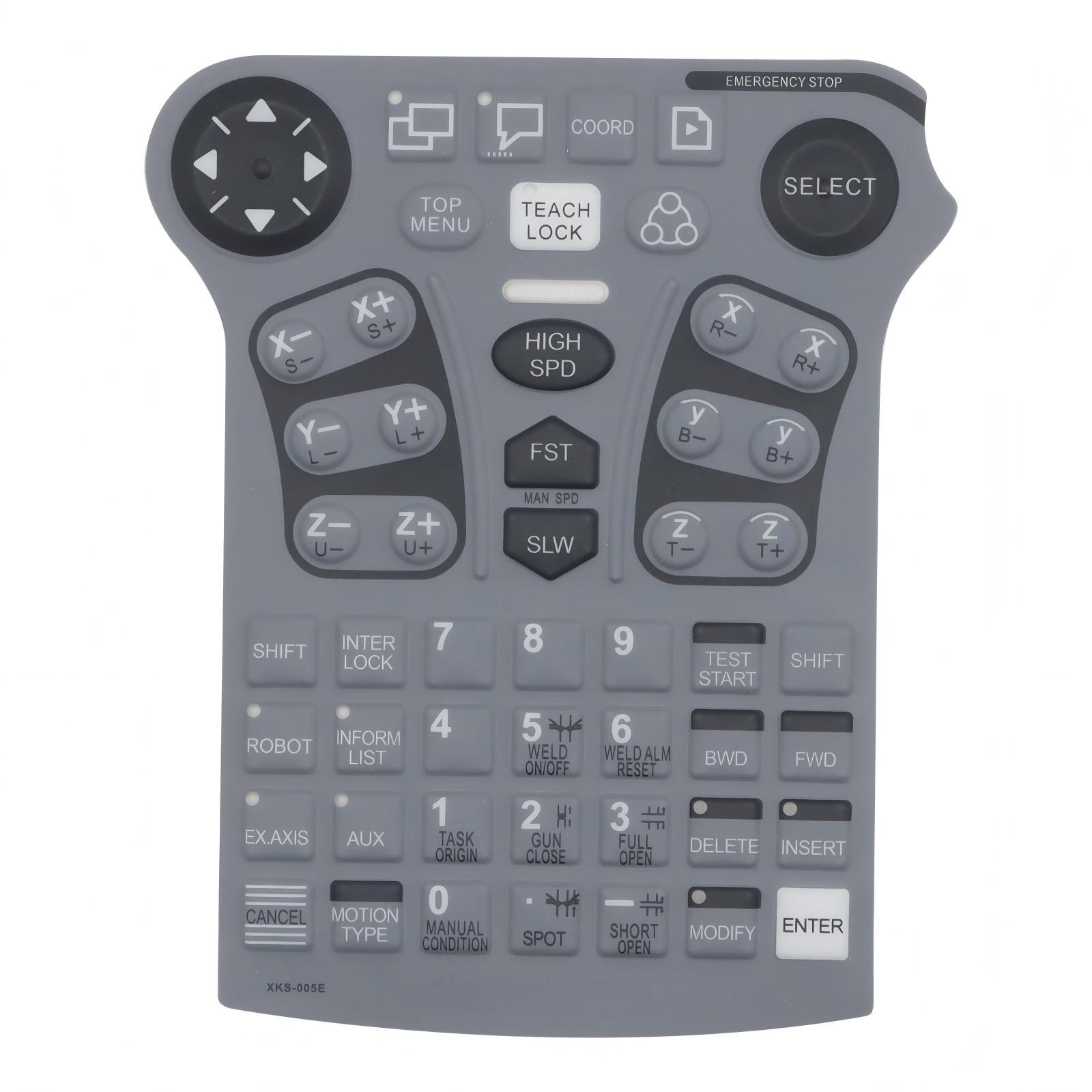 Membrane Keypad XKS-005E for YASKAWA XRC Teach Pendant JZNC-XPP02B JZNC-XPP04B