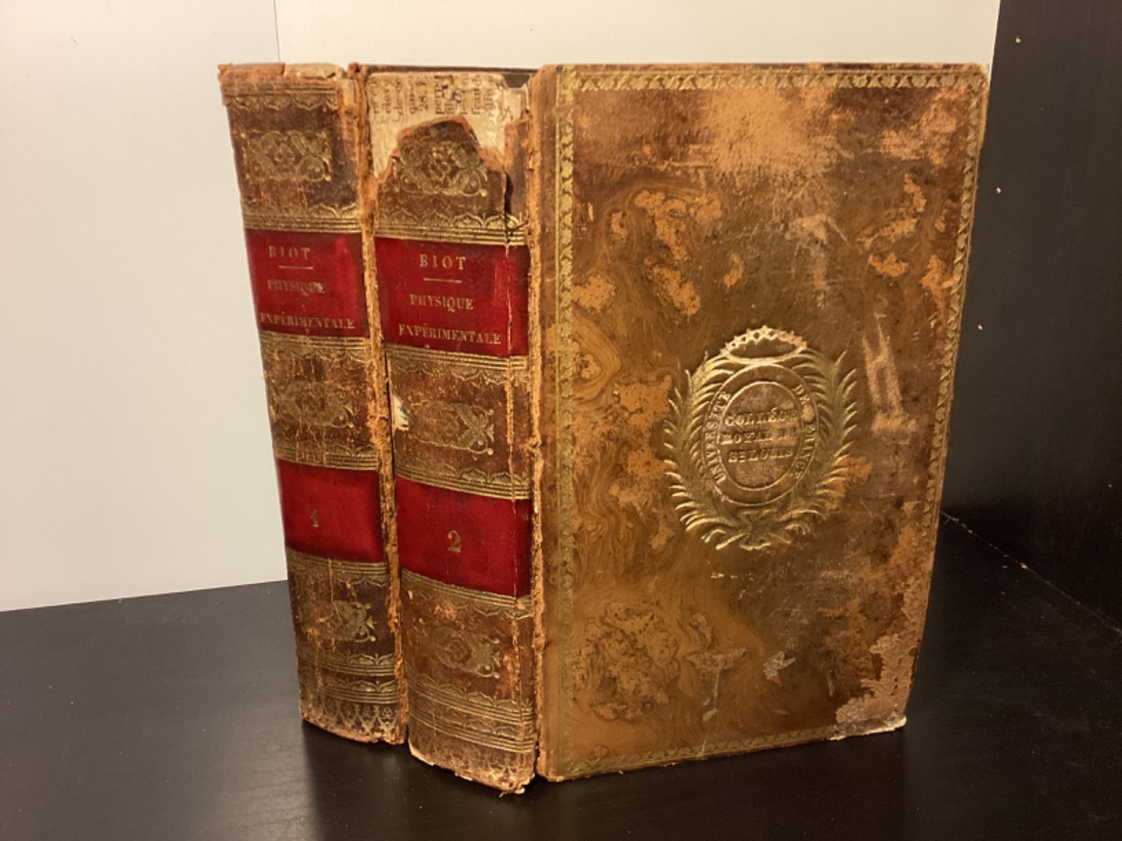 1824 2 Vols. Precis Elementaire De Physique Exerimentale - J.B. Biot - Foldouts