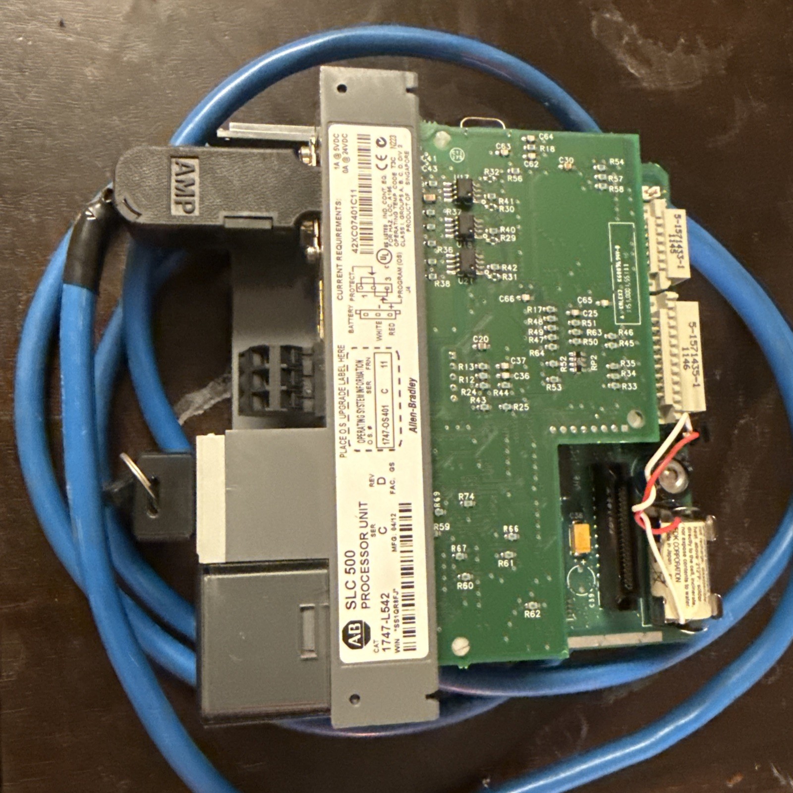 Allen-Bradley 1747-L542 SLC 500 SLC 5/04 CPU 32K Series C DH+ RS232 Allen-Bradley 1747-L542 SLC 500 SLC 5/04 CPU 32K Series C DH+ RS232