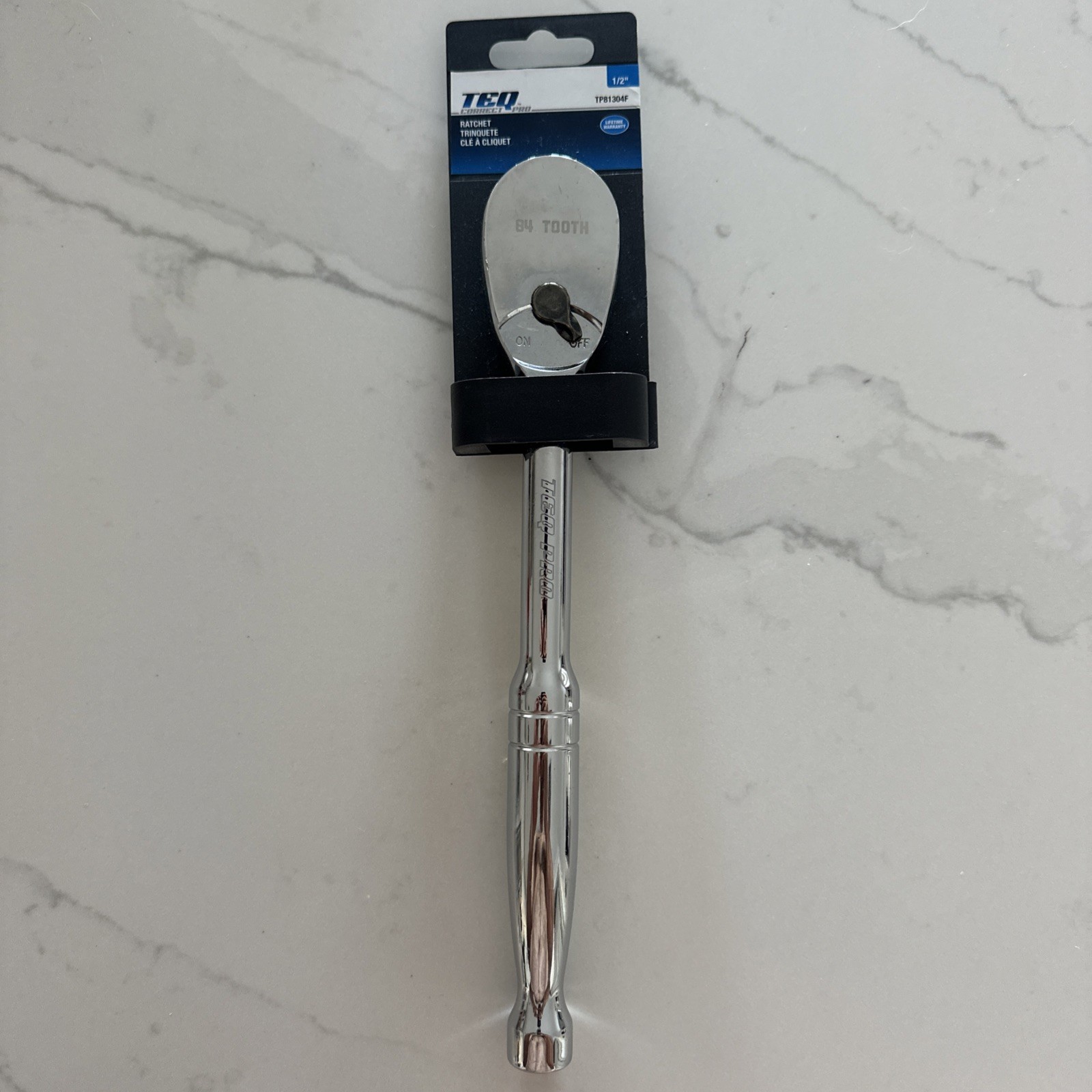 Teq Correct Pro By GearWrench 1/2” Drive, 84 Tooth 11.5” Ratchet - 81304F Teq Correct Pro By GearWrench 1/2” Drive, 84 Tooth 11.5” Ratchet - 81304F