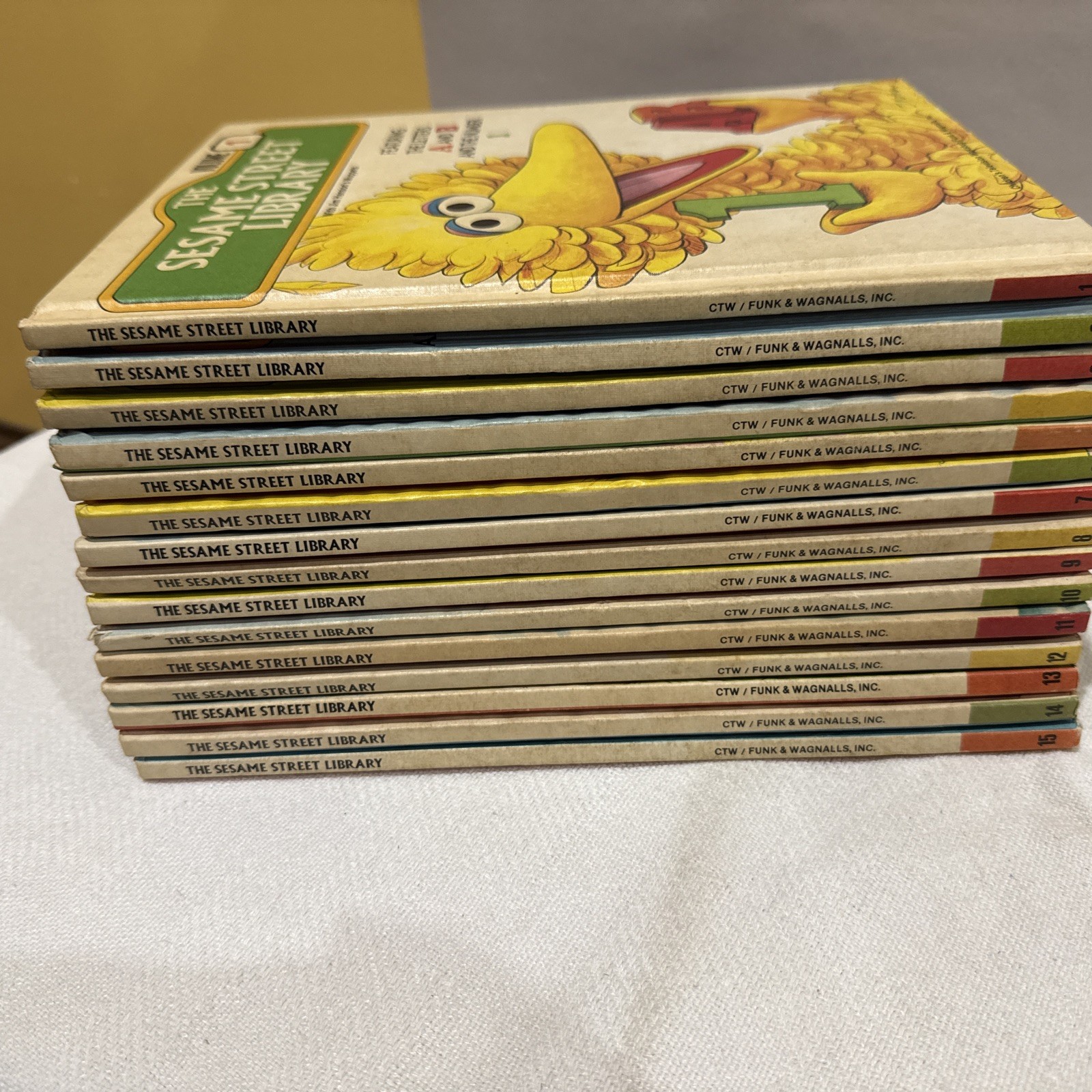 The Sesame Street Library 1-15 Complete Set Hardback Children’s Books Vintage The Sesame Street Library 1-15 Complete Set Hardback Children’s Books Vintage