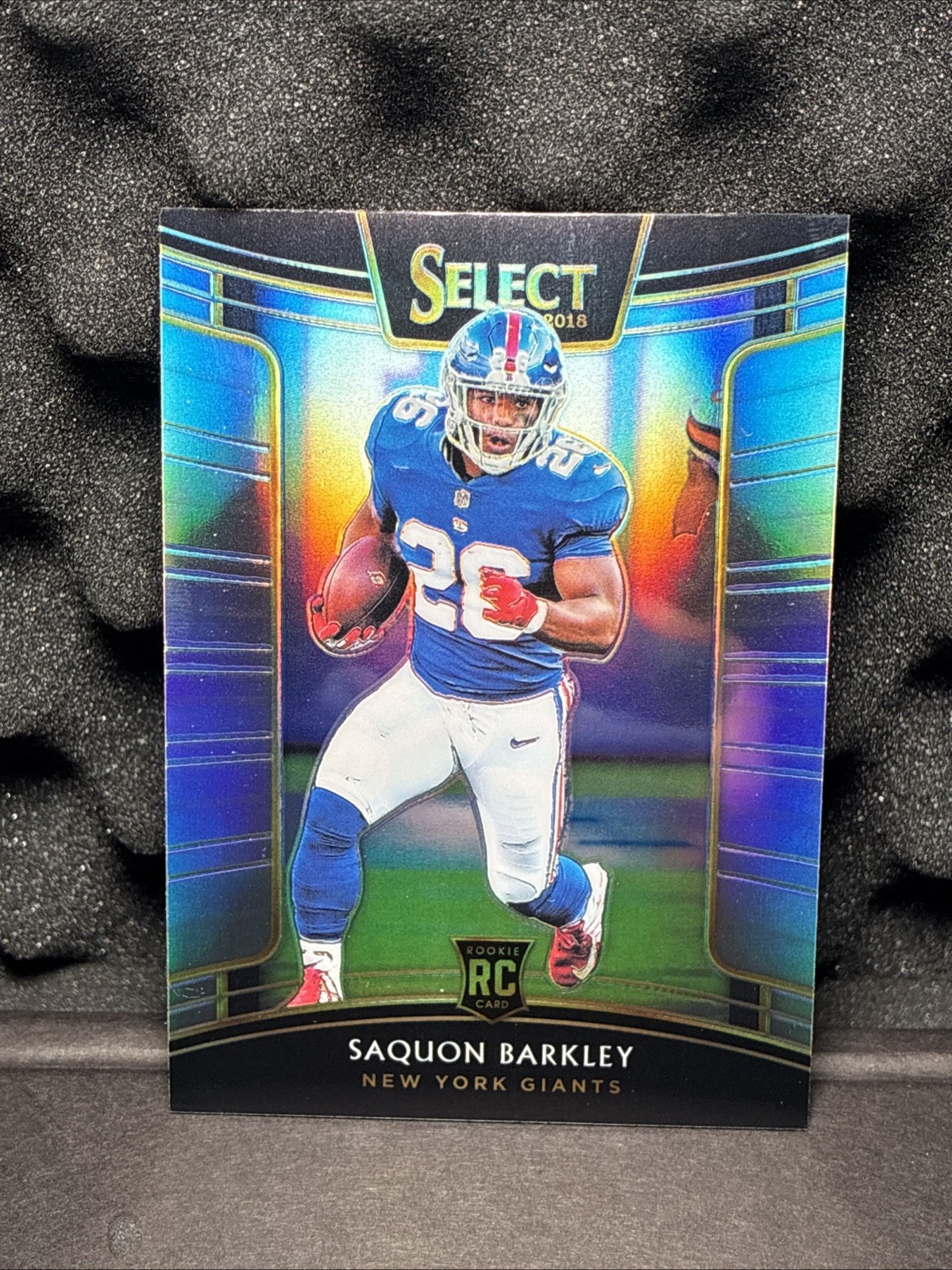 2018 Panini Select - Concourse Saquon Barkley #17 Silver Prizm (RC) *See Pics* 2018 Panini Select - Concourse Saquon Barkley #17 Silver Prizm (RC) *See Pics*