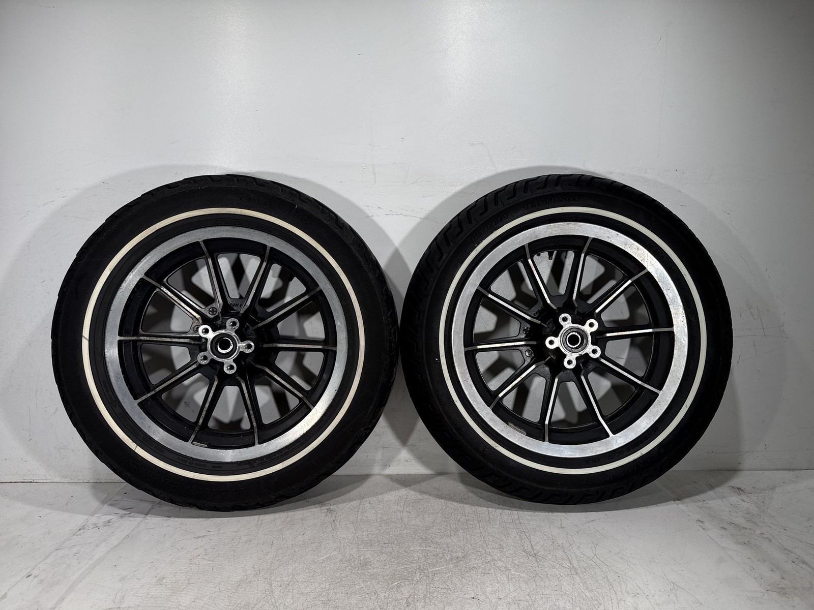 1995 Harley Electra Glide Touring FLHT Front & Rear Wheel Rim Tire MT90B16 16