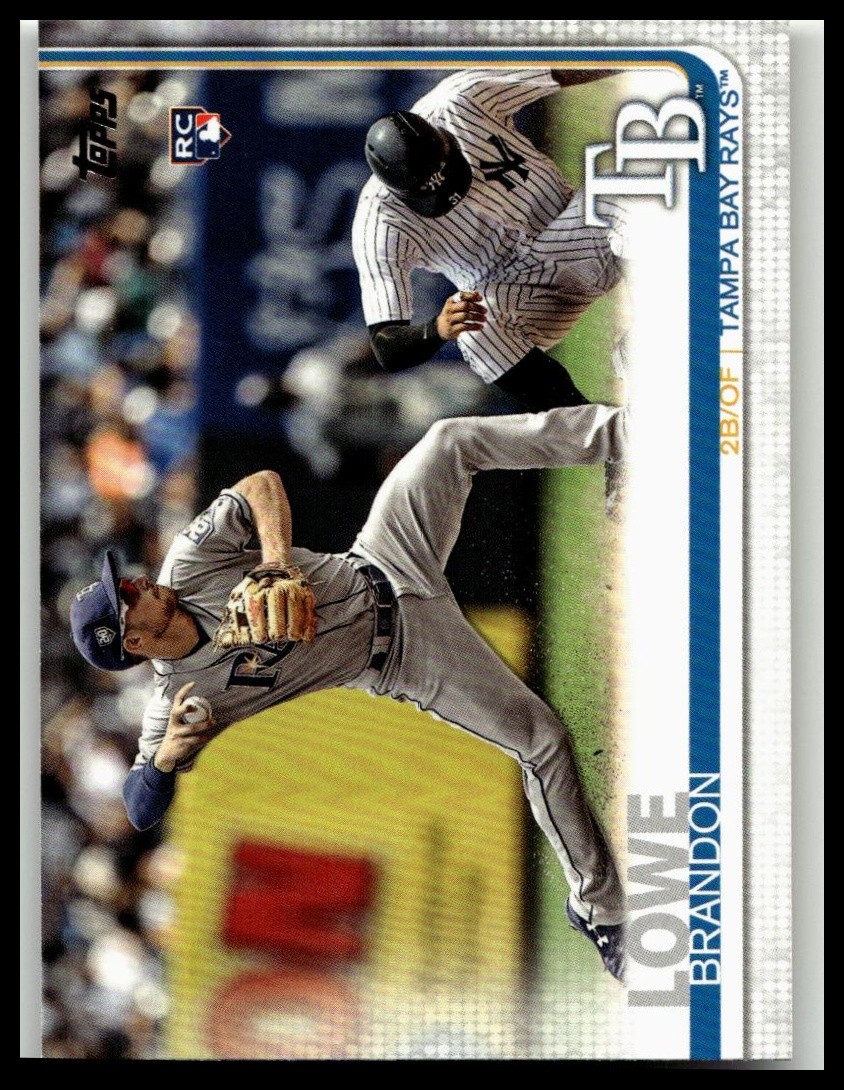 2019 Topps #114 Brandon Lowe Tampa Bay Rays 2019 Topps #114 Brandon Lowe Tampa Bay Rays