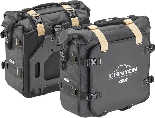 GIVI Canyon Adventure Monokey Saddlebags 25L Black
