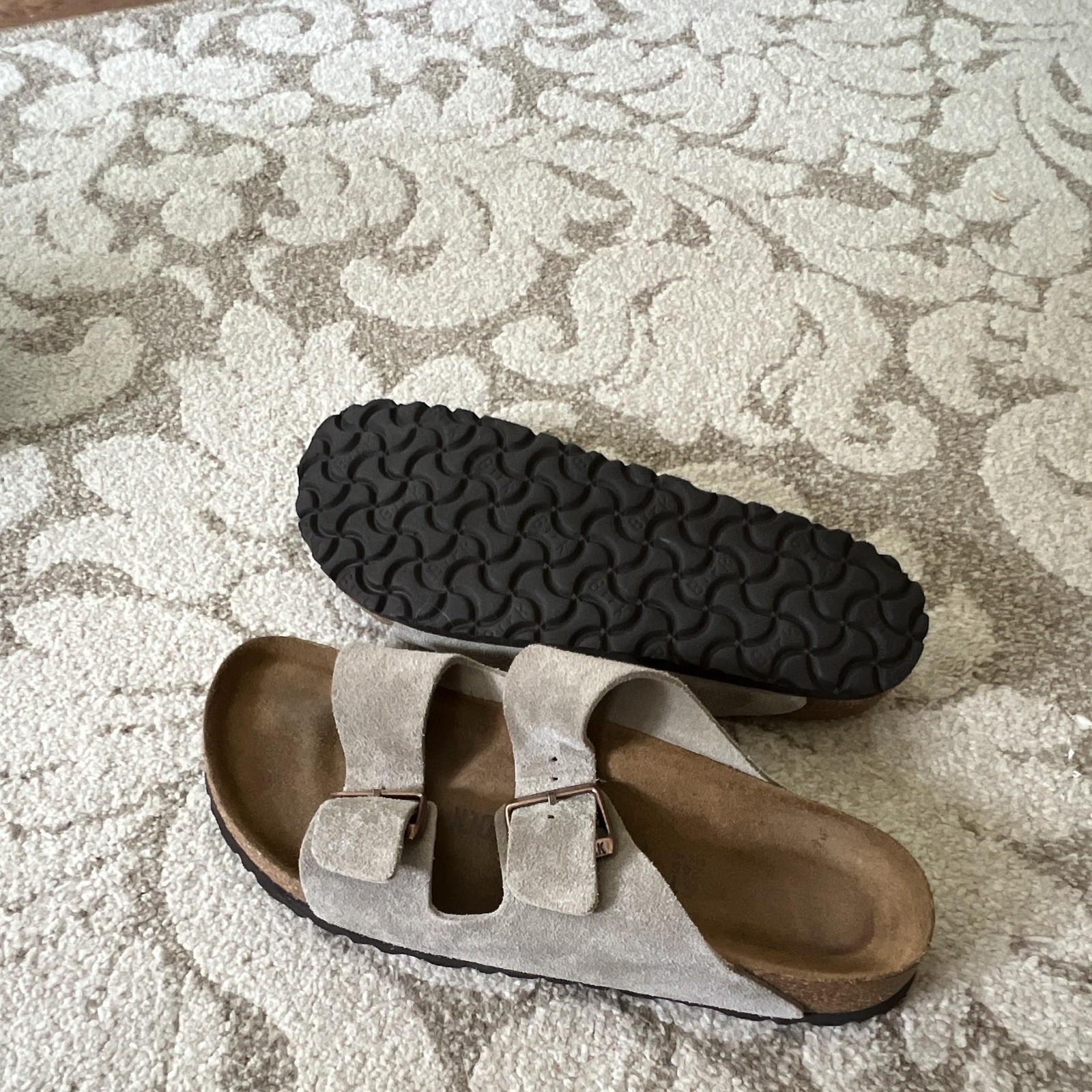 Grey Suede Birkenstock Size 41 Grey Suede Birkenstock Size 41
