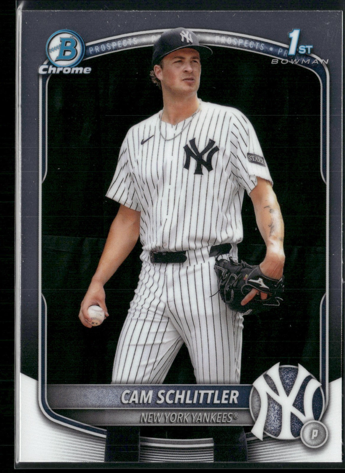 Cam Schlittler 2025 Bowman Chrome BCP-166 1st Yankees Cam Schlittler 2025 Bowman Chrome BCP-166 1st Yankees
