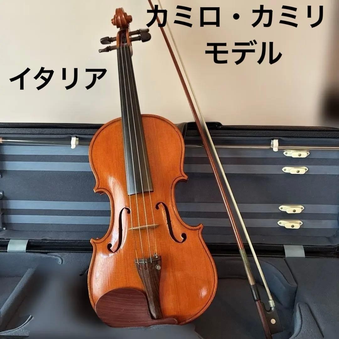 Italian Violin 4/4 Full Size with Hard Case and ARY FRANCE Bow